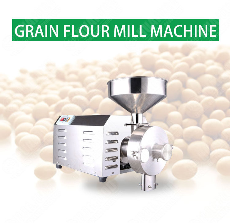 Electric Wheat /rice/bean/Corn/Maize Mill Grinder /Grain Grinding Machine 40--120kg/h