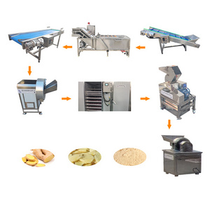 Onion Powder Line Garlic Powder Making Machine Plant Carrot Powder Making Machine