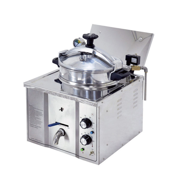 Hot Sale Maquina Para Pollo Fried Chicken Broaster Machine Equipment De Broaster De Pollo Pressure Fryer