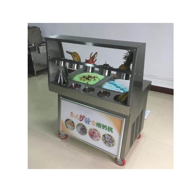 Wholesale Single Liquid Nitrogen Fried Ice Cream Machine