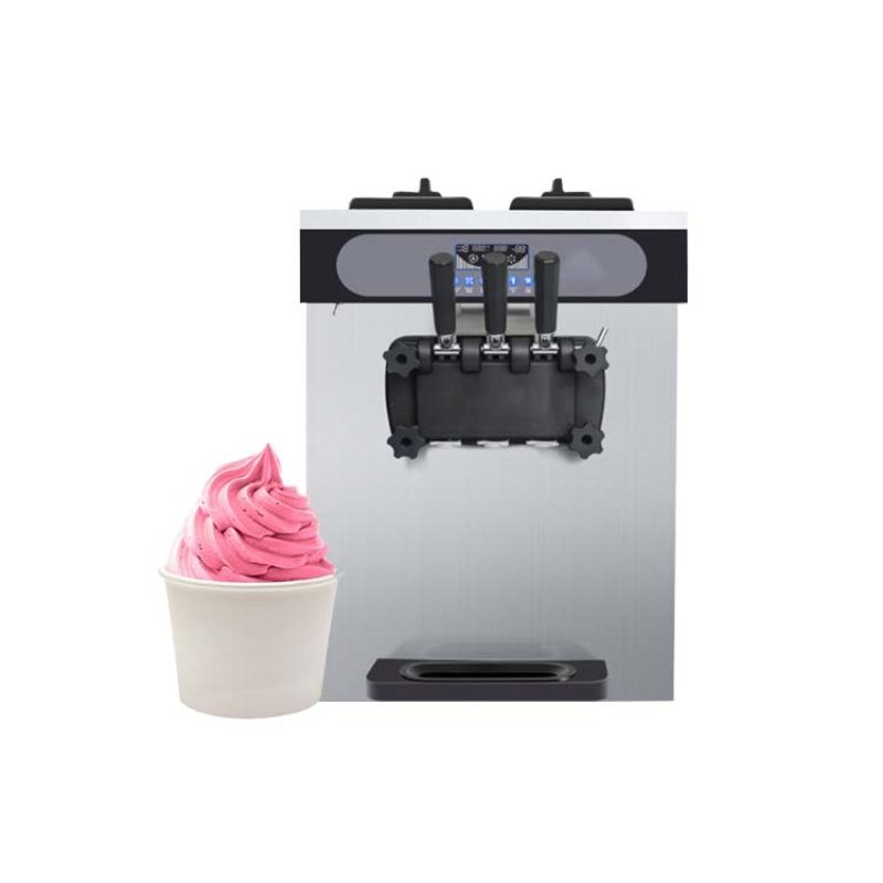 20-28L/h Stainless Steel Commercial Automatic Soft Serve Ice Cream Maker Machine