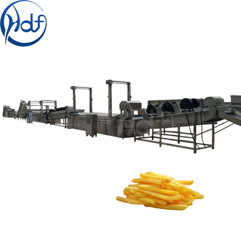 Production line of sweet potato chips making machine for sale