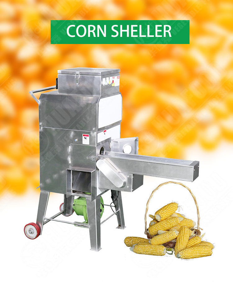 Industrial Corn Thresher Machine/ sweet Corn Sheller Machine Automatic Sweet Corn Threshing Machine