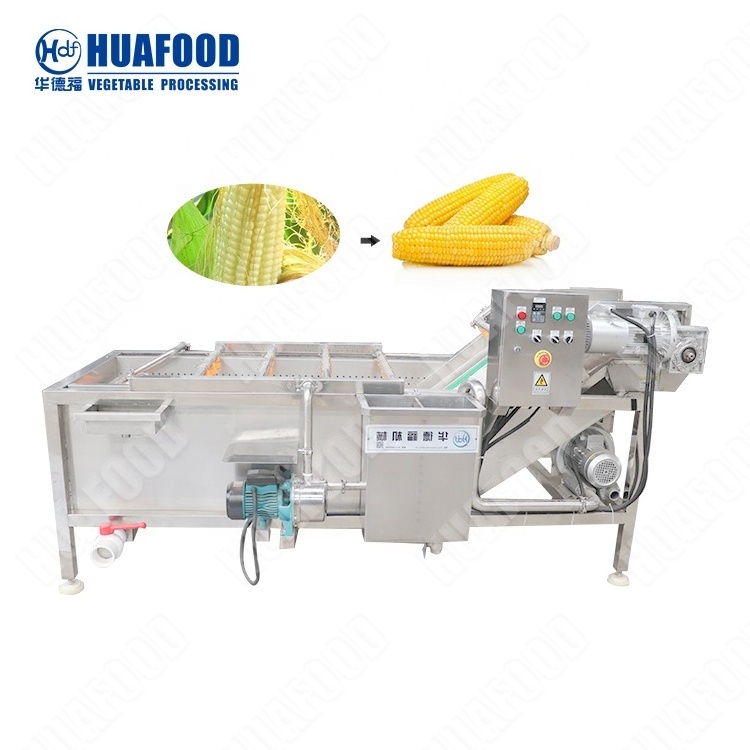 Industrial Corn Processing Machine Sweet Corn Washing Machine