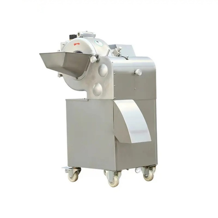 Multifunctional Electric Fruit Chopper / Tomato Cube Dicing Slicing Machine / Potato Cube Cutting Machine