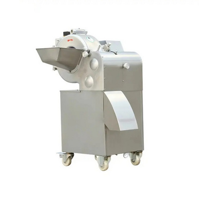 Multifunctional Electric Fruit Chopper / Tomato Cube Dicing Slicing Machine / Potato Cube Cutting Machine