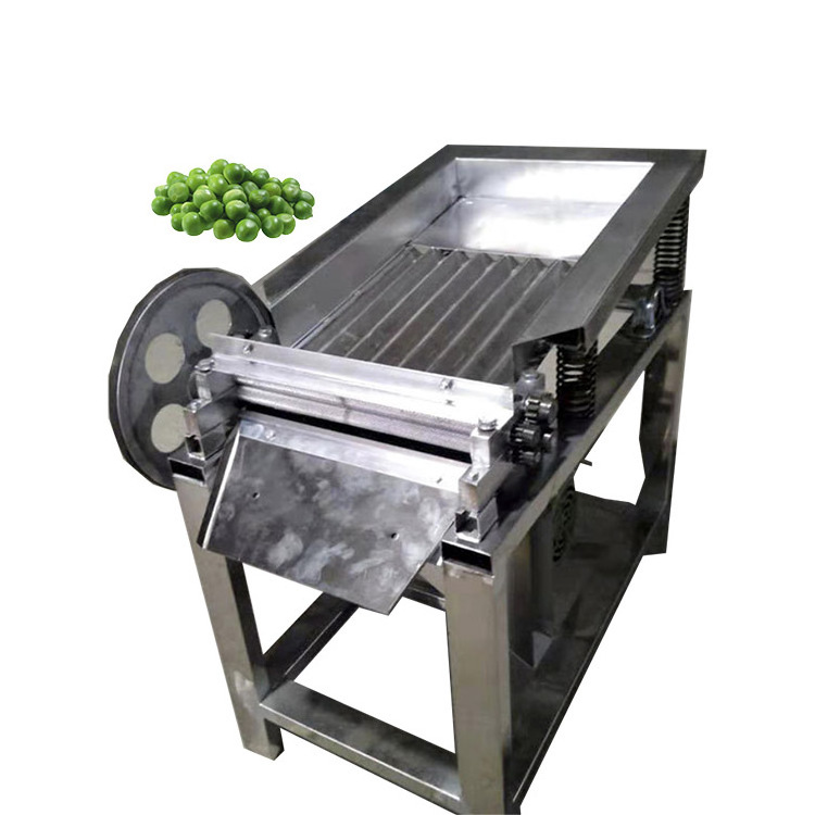 Automatic pea sheller/green bean shell removing machine/fava bean peeler