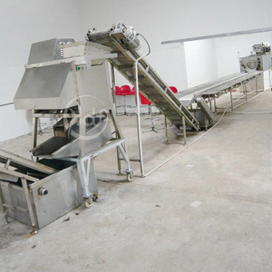 Production line of sweet potato chips making machine for sale