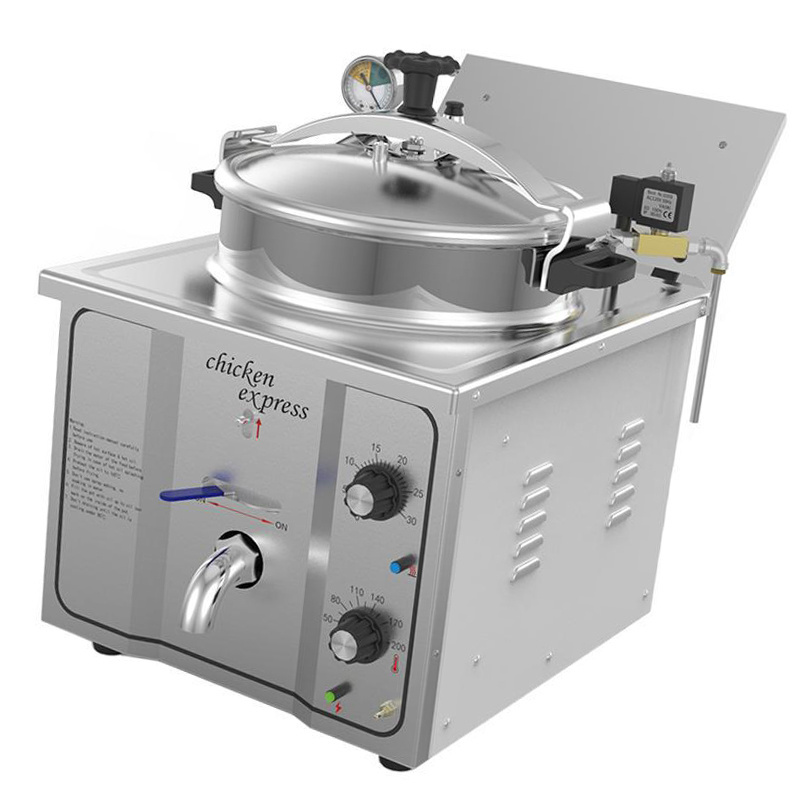 Hot Sale Maquina Para Pollo Fried Chicken Broaster Machine Equipment De Broaster De Pollo Pressure Fryer