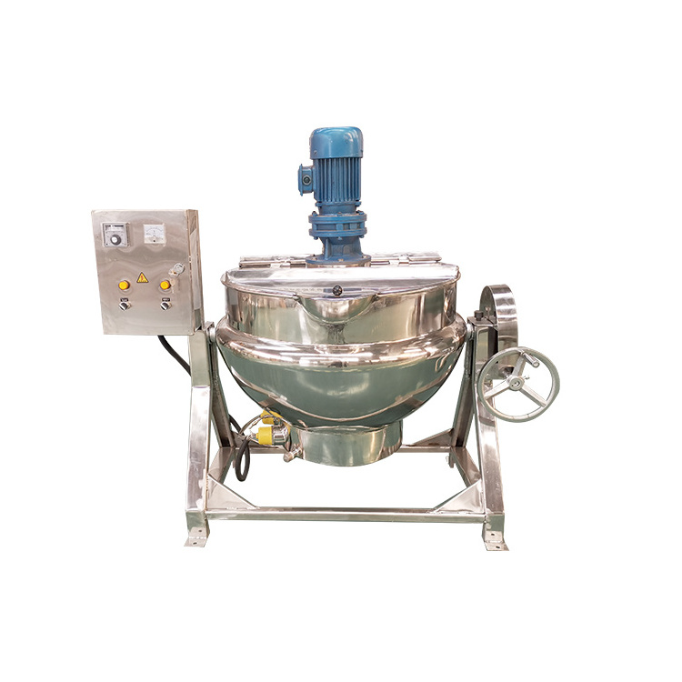 Hot sale good vegetable cooker herbal boiling machine soybean milk boiler industrial jacketed kettle potato boiler