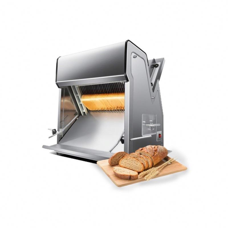 Banana Bakery Onion Slicer Making Machine Wood Cutting Guide With Crumb Tray Homemade Bread Cake Bagels For Sale