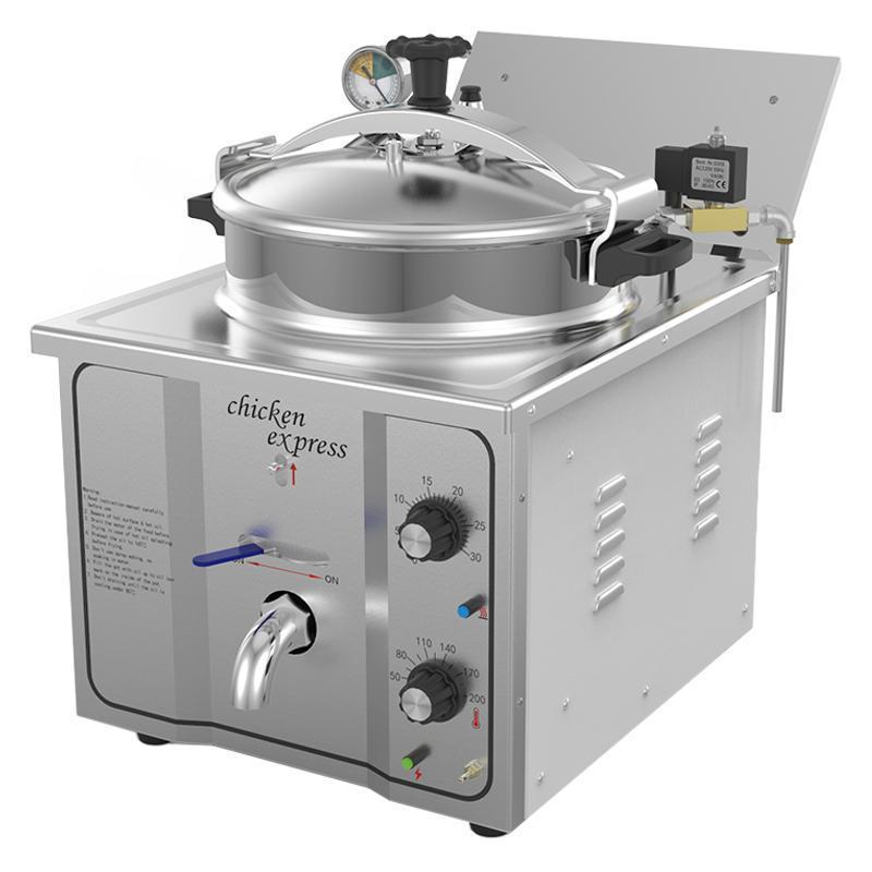 Chicken Brosted Machine Pressure Fryer Used Fast Food Fried Chicken Broast Machine With Prices