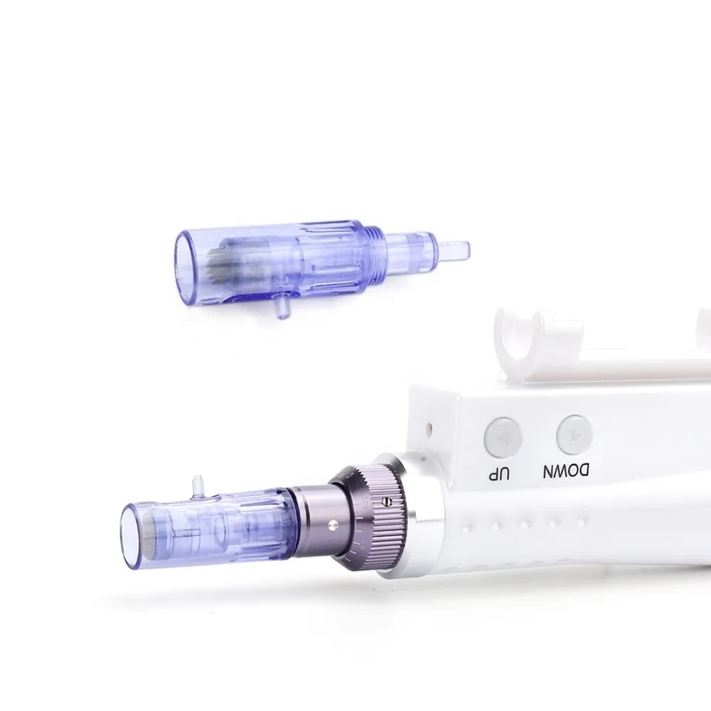 Hydra Anti-Aging Pen Needles Injection Syringe Mesotherapy Derma Stamp Needle Cartridge