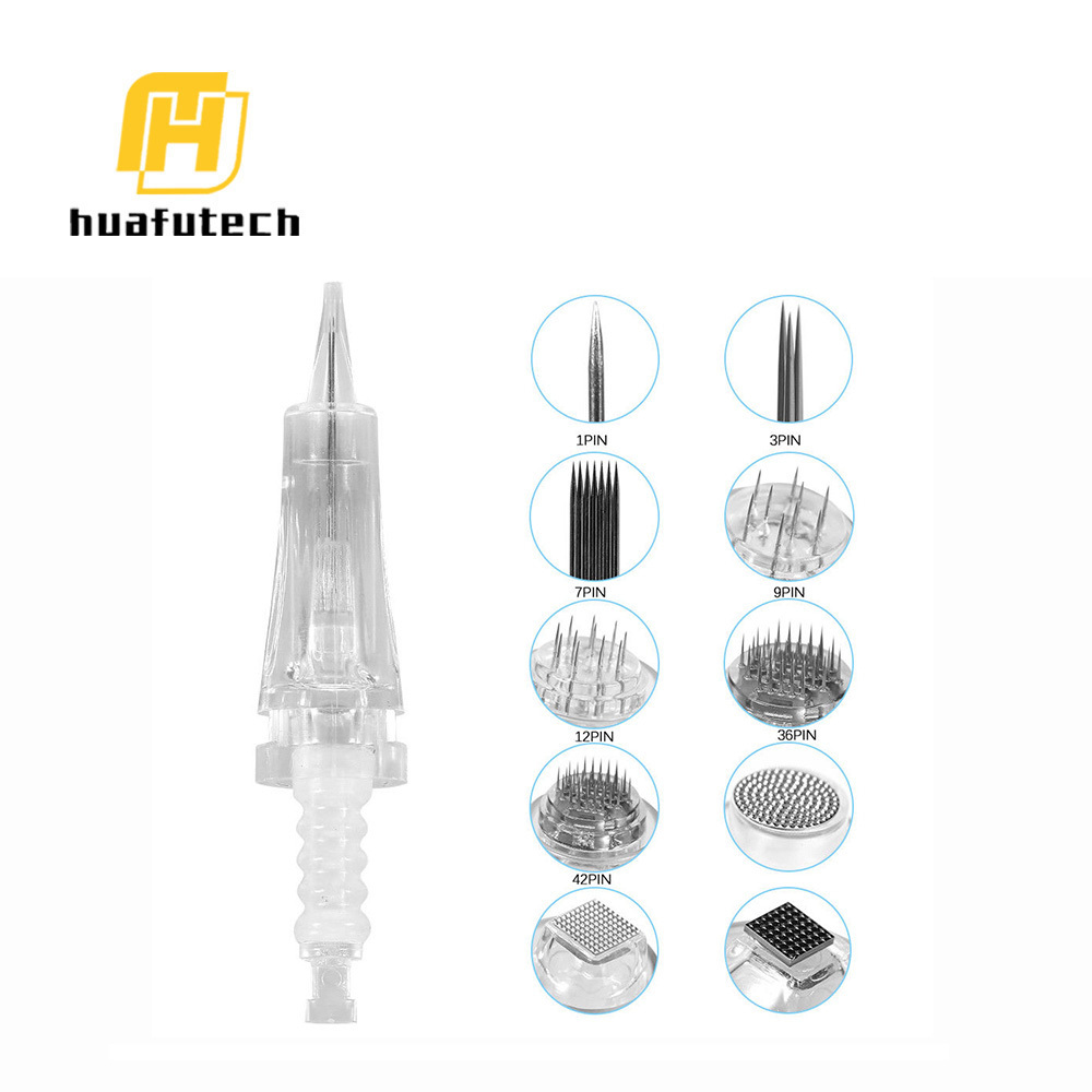 Huafu 12 needles best selling nano micro derma pen needles cartridge