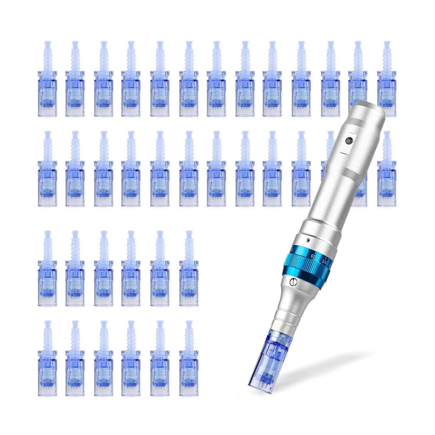 36 needles best selling nano dr pen derma pen micro needle microneedling cartridges