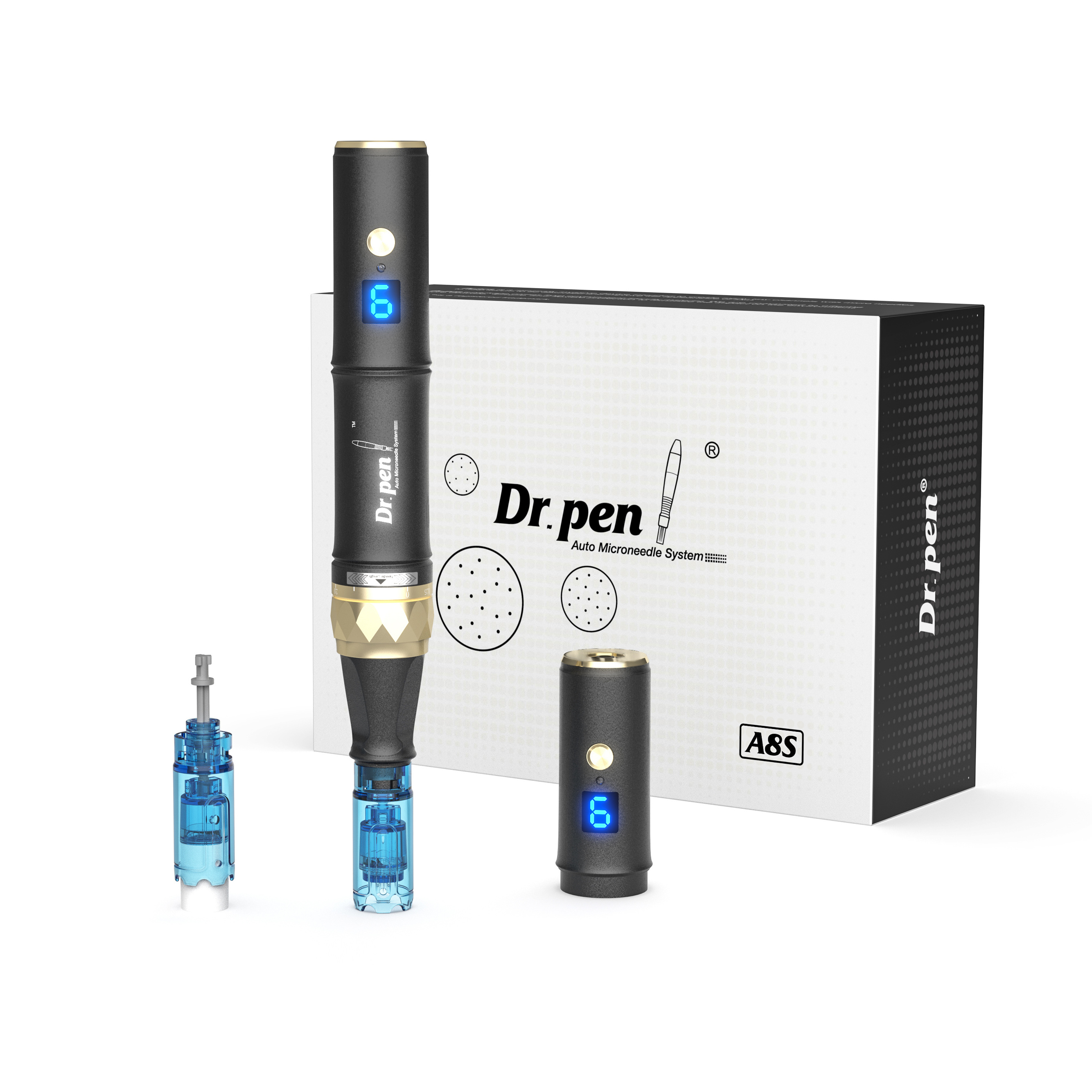 Dr Pen Microneedling Pen For Dermapen Dr Pen A9 M8S A8S Micro Needling 12/18/24/36/42 Pins/Nano