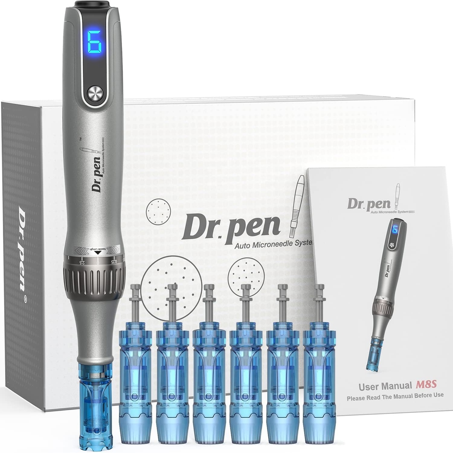 dr pen A8S M8S A9 needle cartridge derma microneedling therapy dermapen Anti flow back needles cartridges