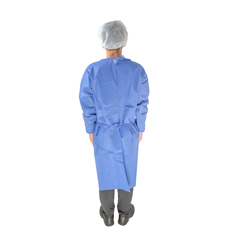 Fast Drying Reusable Surgical Gowns Professional Operating Room Sanatorium Doctor 100% Cotton Medical Gowns