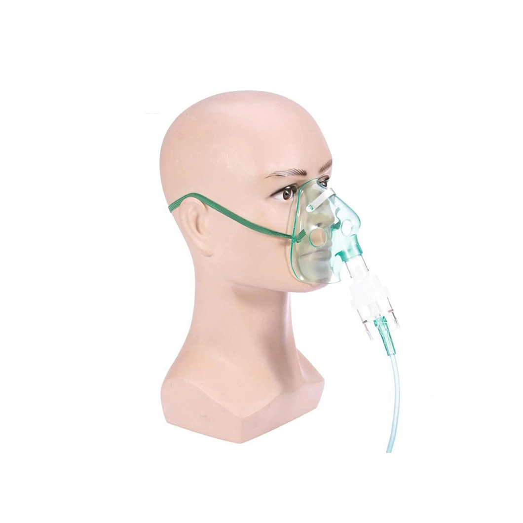 Nebulizer accessories with tube medical inhaler use pediatric children adults face oxygen mask