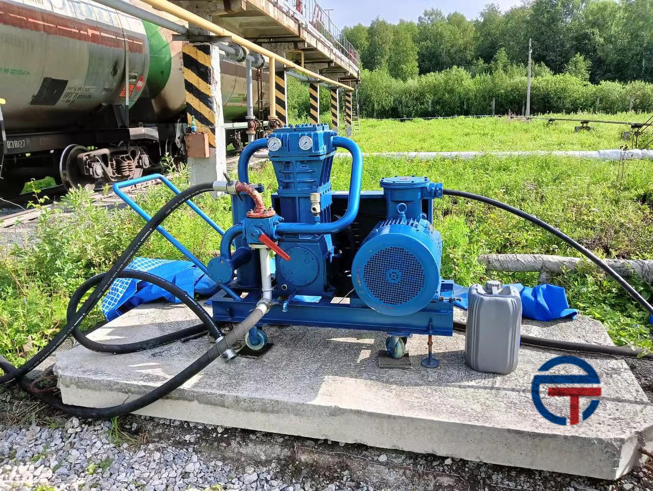 China Portable LPG CNG Compressor Biogas Compressor Petroleum Gas Booster Compressor