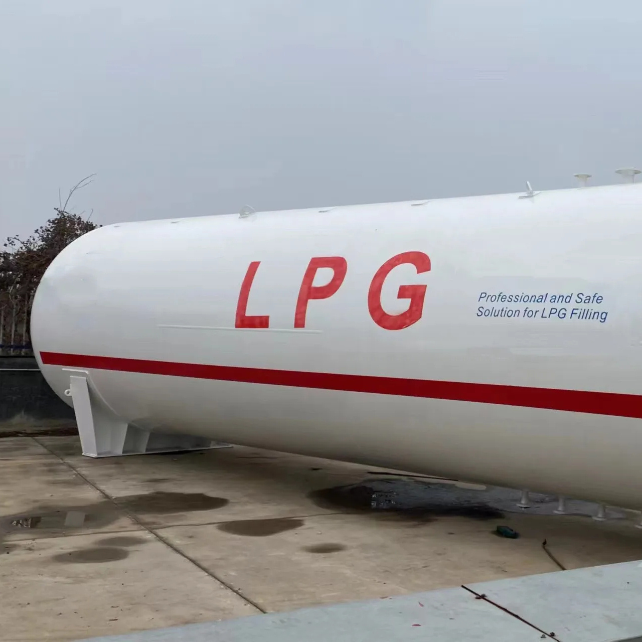 China Huagang lpg storage tank lpg round tank lpg gas tanks factory for sale