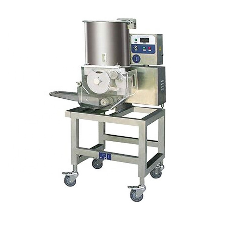 Chicken nugget production line Tempura shrimp hamburger breading machine buger patty forming machine