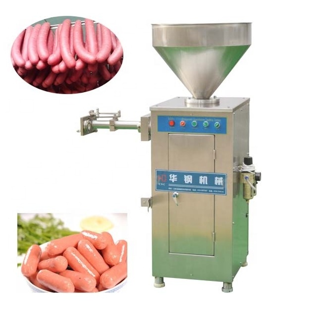 Pneumatic quantity sausage filling and tying machine electric sausage stuffer automatic sausage making machine