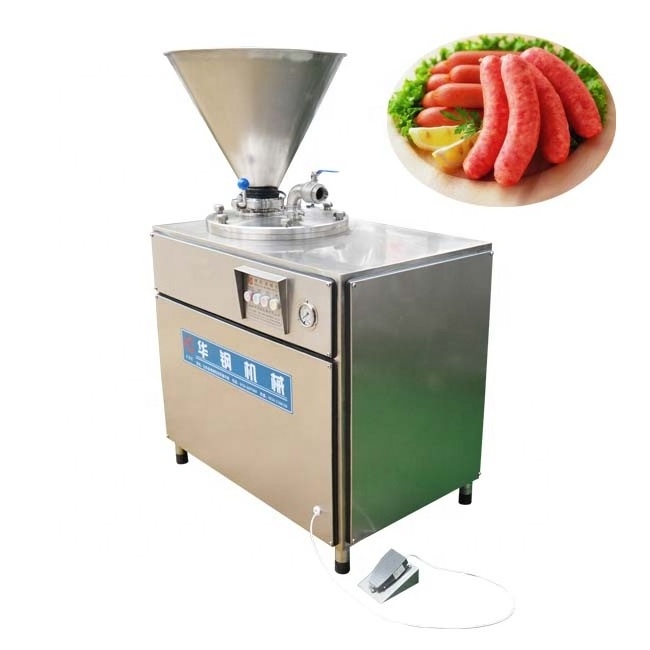 Pneumatic quantity sausage filling and tying machine electric sausage stuffer automatic sausage making machine