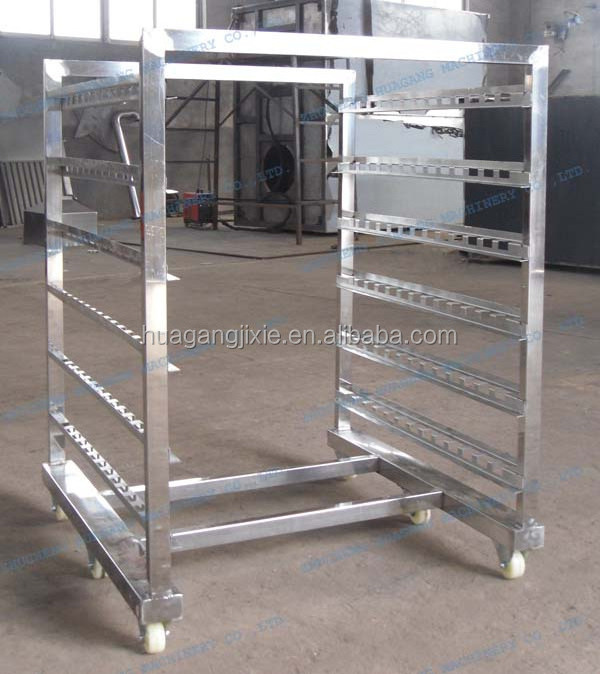 stainless steel meat hook trolley meat trolley sausage trolley with holding 250kg