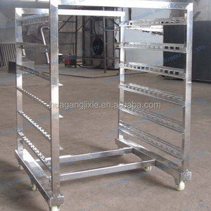 stainless steel meat hook trolley meat trolley sausage trolley with holding 250kg