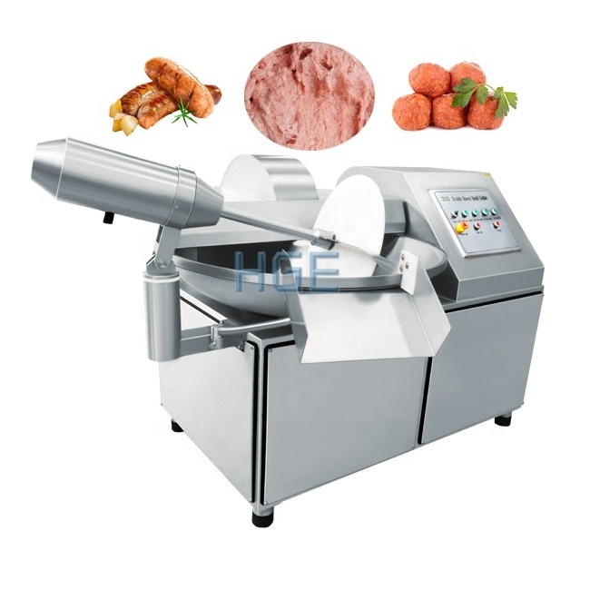 Commercial meat bowl cutter meat chopper meat chopping machine sausage bowl cutter machine