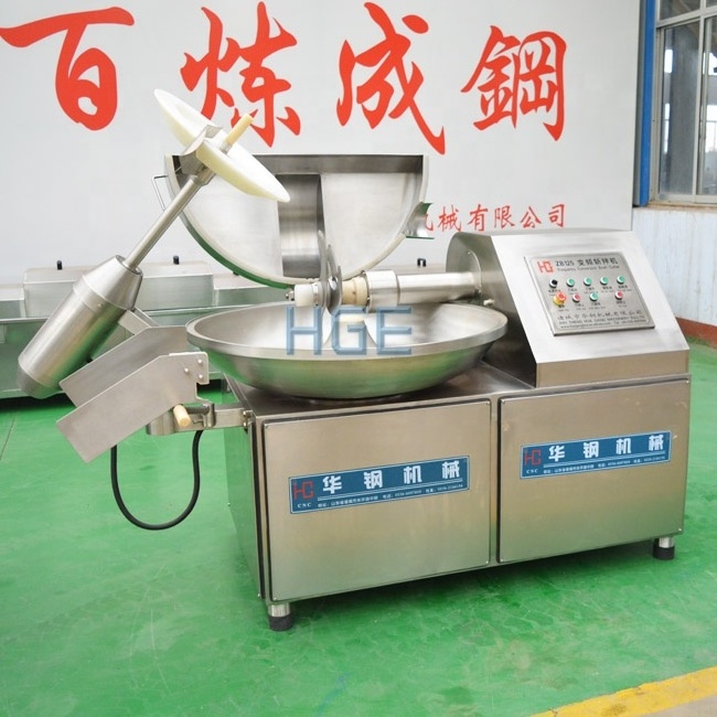 Commercial meat bowl cutter meat chopper meat chopping machine sausage bowl cutter machine