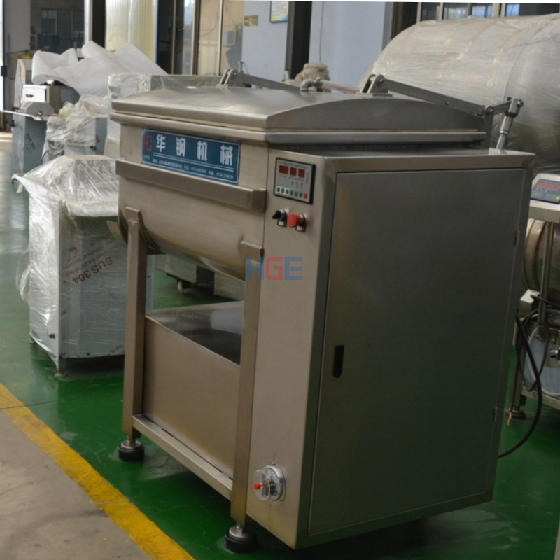 300 liters vacuum double shafts meat mixer electric meat stuffing mixing machine sausage used vacuum meat mixer