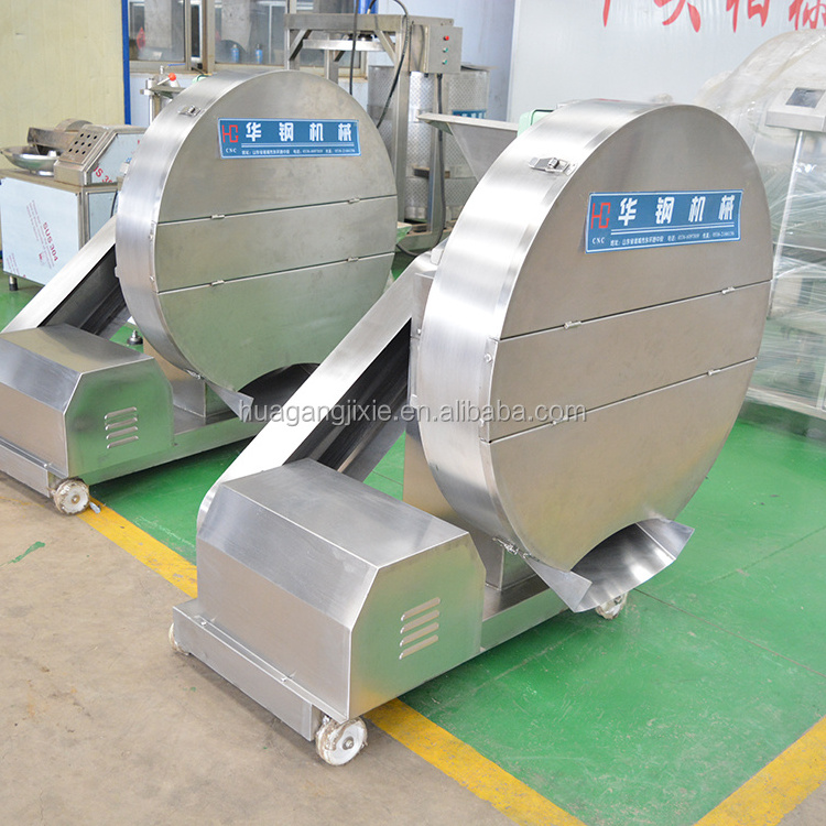 HUAGANG MACHINERY Stainless steel Frozen Meat Cutter machine frozen beef planer meat block breaker