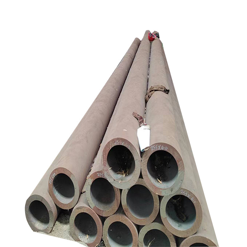 ASTM A106 Sch40 Seamless Steel Pipe Tube St37 St52 Cold Drawn Seamless Steel Pipe Factory in Stock