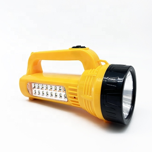 Multifunctional LED Emergency Searchlight Ultra Super Torch Light With Charging Plug