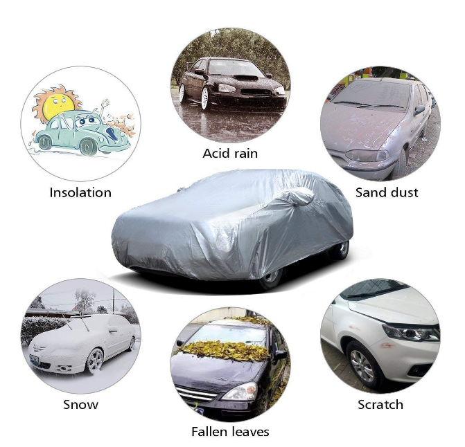 Waterproof folding garage fabric car cover, fabric peva retractable car cover