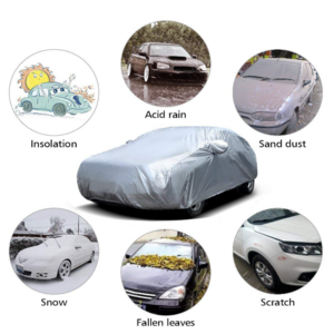 Waterproof folding garage fabric car cover, fabric peva retractable car cover