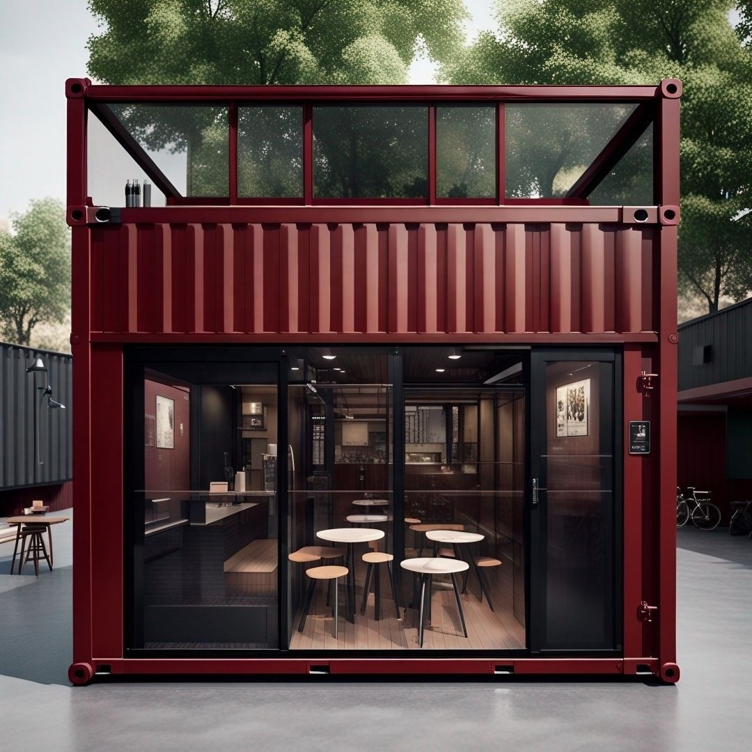 Container Coffee Shop On Wheels Modular Container Cabana Shops Mobile Food Kiosk Mini Coffee Kiosk in Malaysia LL