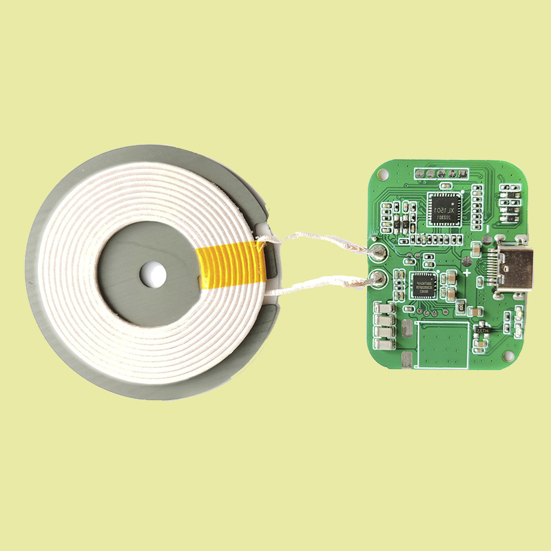 Professional design electromagnet  single coil   universal  wireless charger pcba circuit board