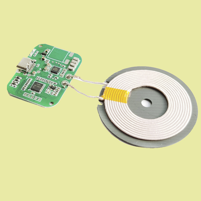 Professional design electromagnet  single coil   universal  wireless charger pcba circuit board