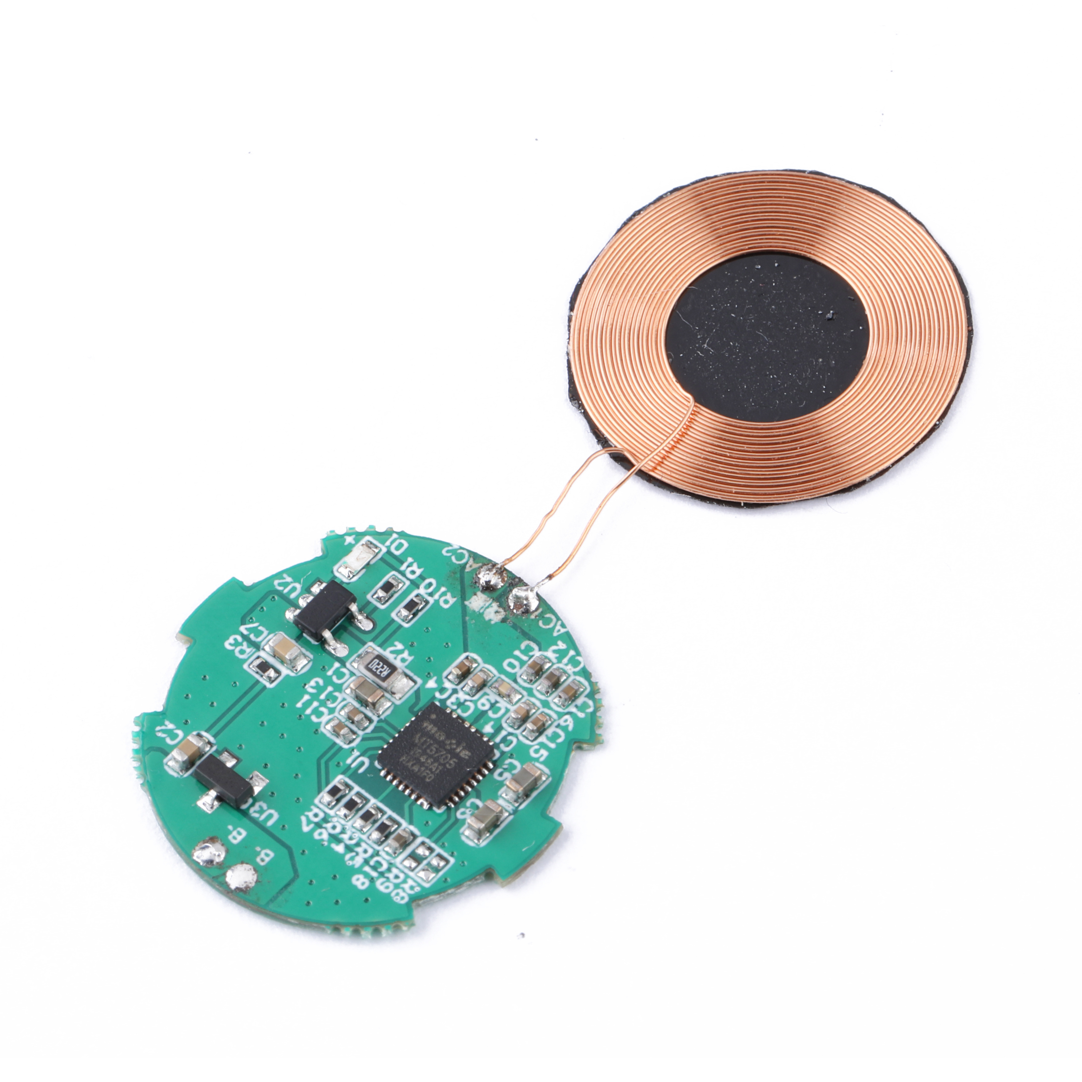 small size battery wireless receiver module charging for button lithium battery CR2032 / Coin Li-ion Battery /button cell