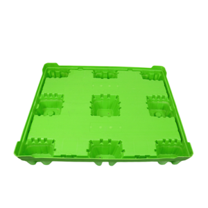 Manufacture 1200*1100 1300*1100 1200*1000 heavy duty Blow Molding green blue black Plastic Pallets with lid