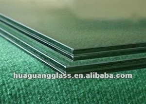 10.38mm clear tempered laminated glass with high quality