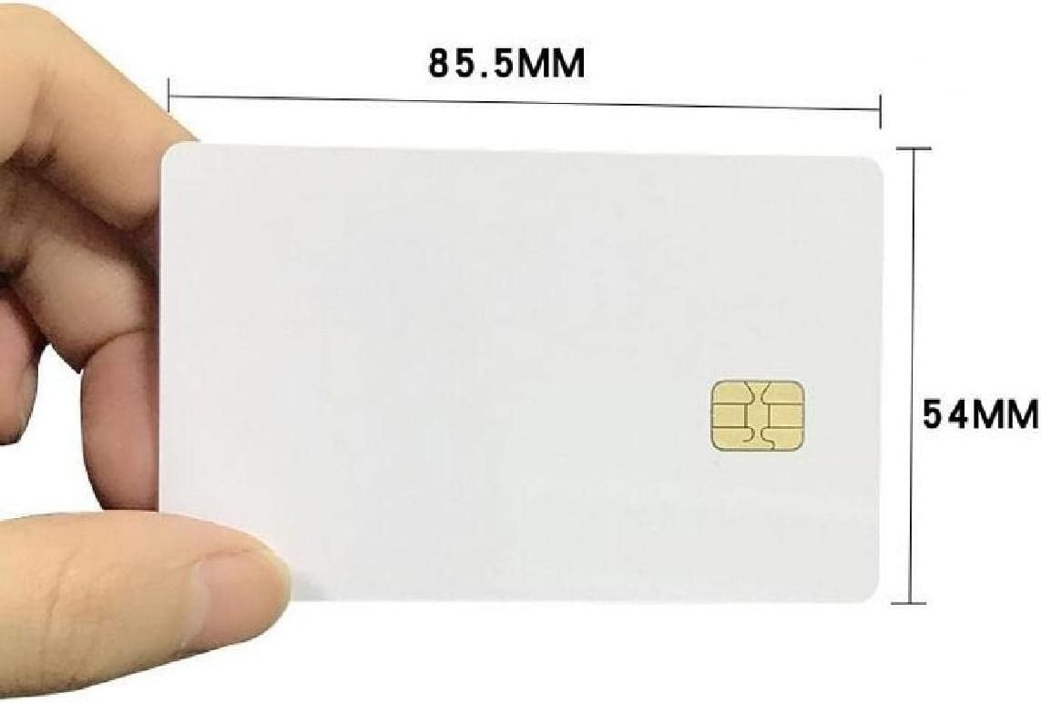 Cheap Rfid Contact IC Smart Card Chip Custom Printable Credit Bank Card Custom Printable Smart Blank Card