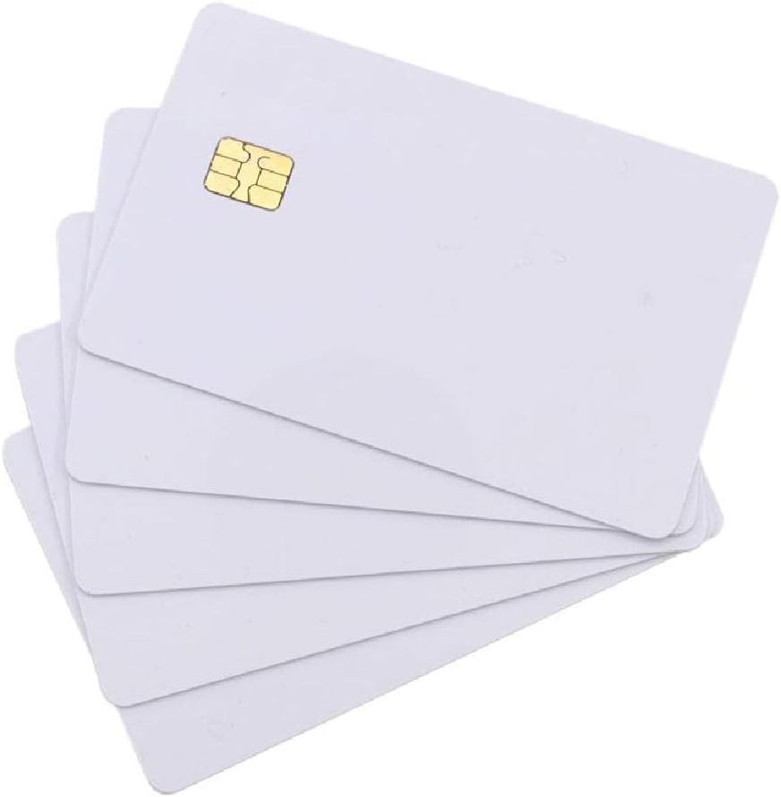 Cheap Rfid Contact IC Smart Card Chip Custom Printable Credit Bank Card Custom Printable Smart Blank Card