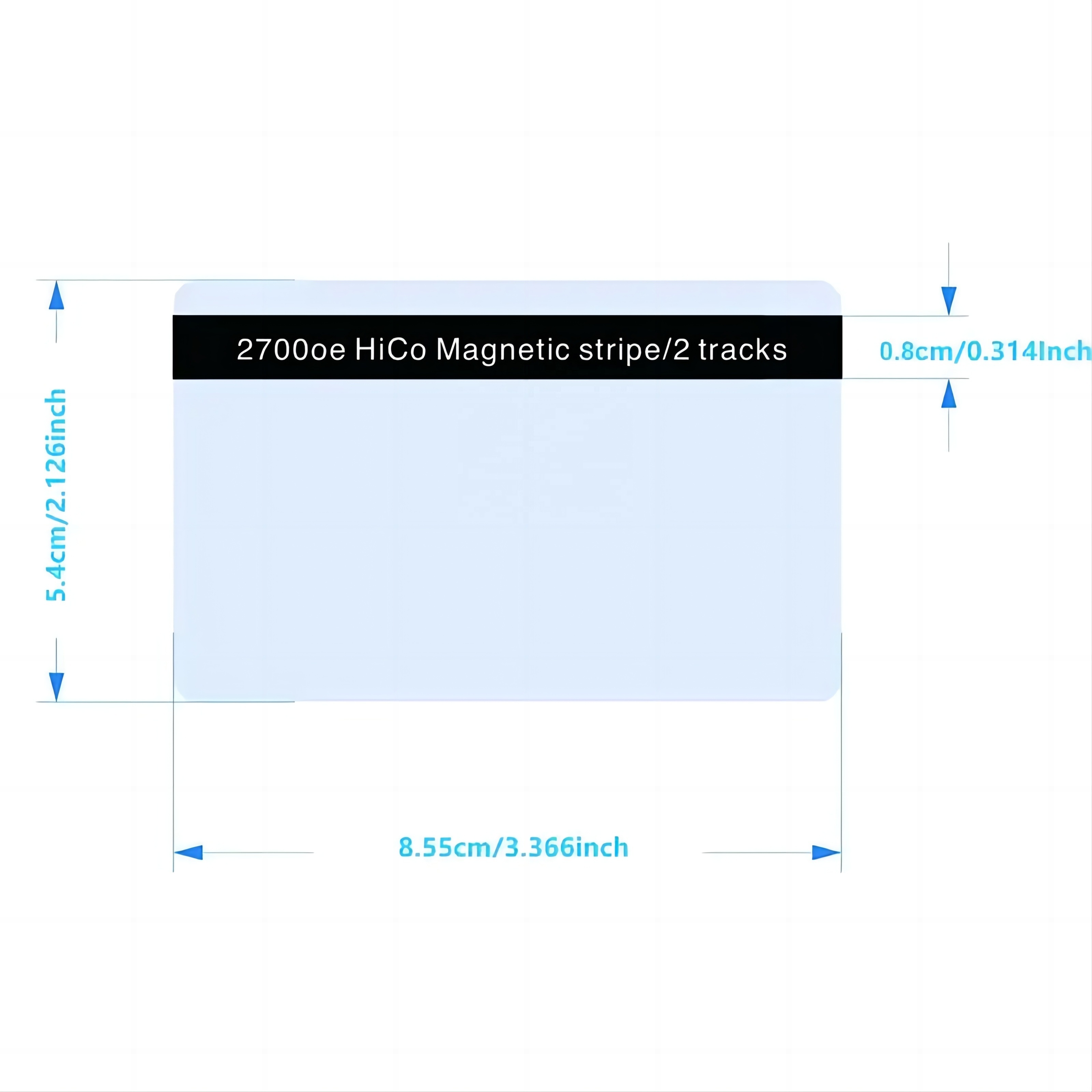 Custom RFID contact125khz IC cards 4442 chip custom blank printable PVC smart card