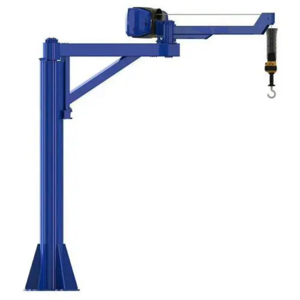 Small Jib Crane Safe flexible rotation 500kg 1000kg lifting capacity mobile cantilever crane with electric chain hoist