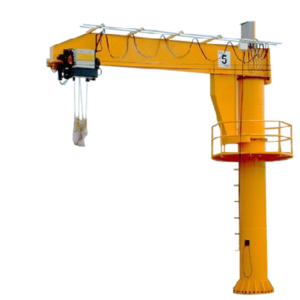 Indoor outdoor small portable jib crane 3000kg customized design slewing crane construction works lifting hoists crane