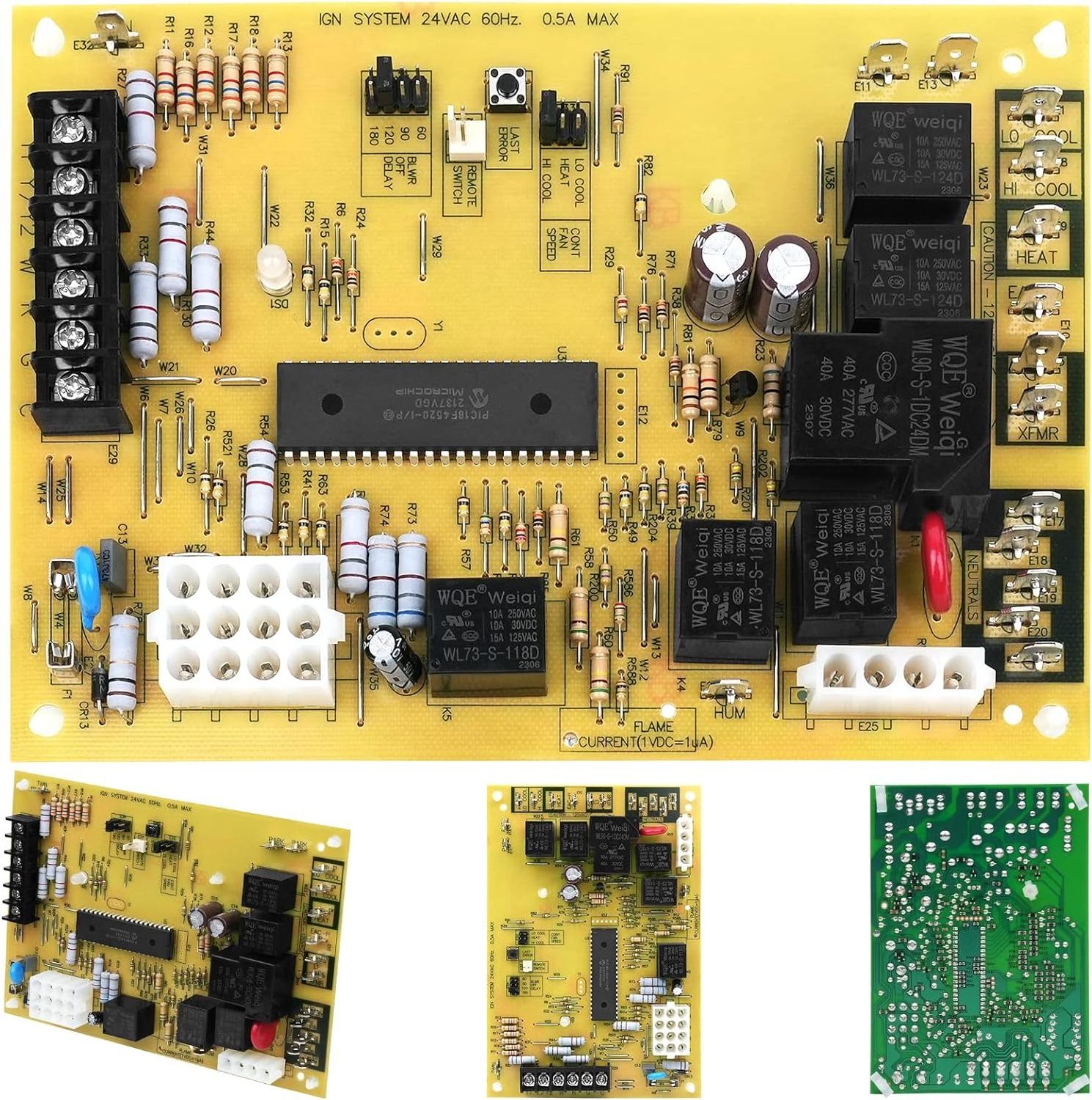 S1-33103010000 Furnace Control Board Compatible with York 031-01267-001A Integrated Board